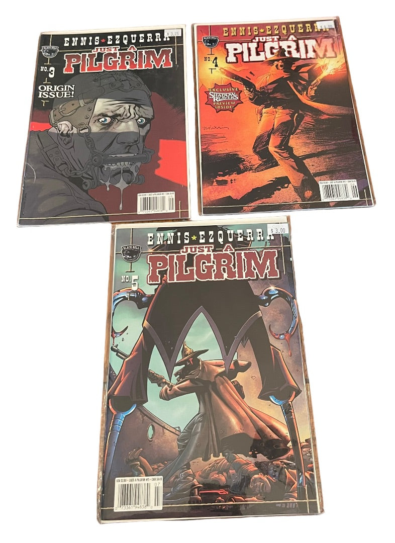 Black Bull Just A Pilgrim Lot of 5 #1-5 Ennis Ezquerra