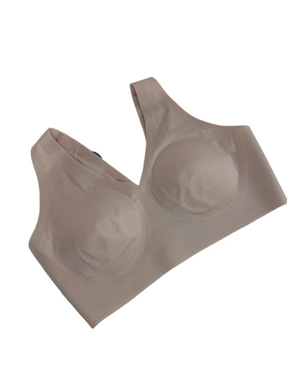Medium Vanity Fair New Sleek Smooth Wireless Pullover Bra Beige 72037