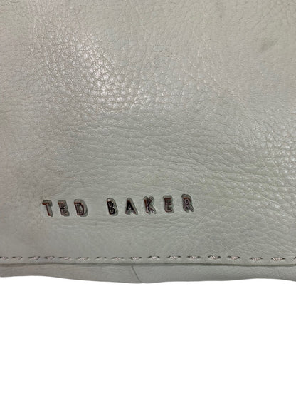 Ted Baker Hickory Stab Stitch Mint Green Leather Bag Rough Condition