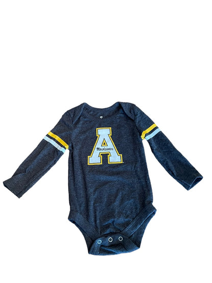 3-6 mos Colosseum Infants North Carolina Appalachian Mountaineers One Piece Set of 2