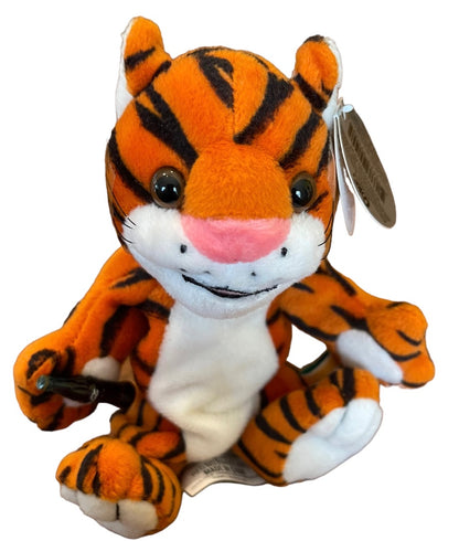 Coca Cola International Collection Curry the Tiger India 7" Plush 1998 Beanie