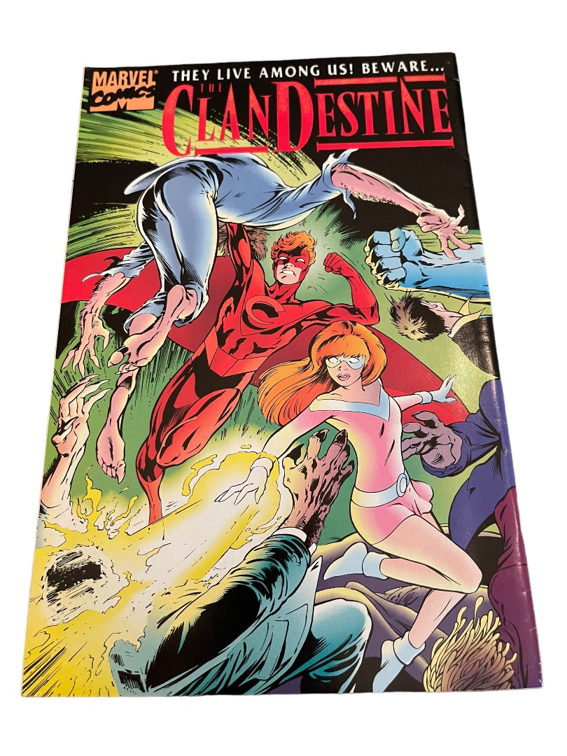 Clandestine #2 Marvel Comics Adam Destine, Modok, Silver Surfer 1994