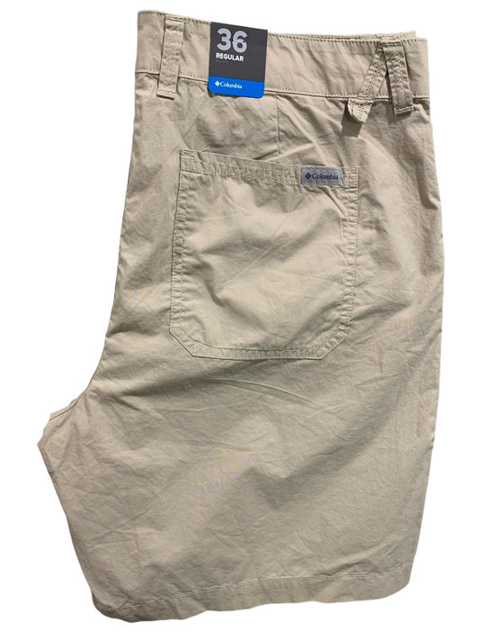 Size 36 Columbia Men's Tan Lightweight 8" Inseam