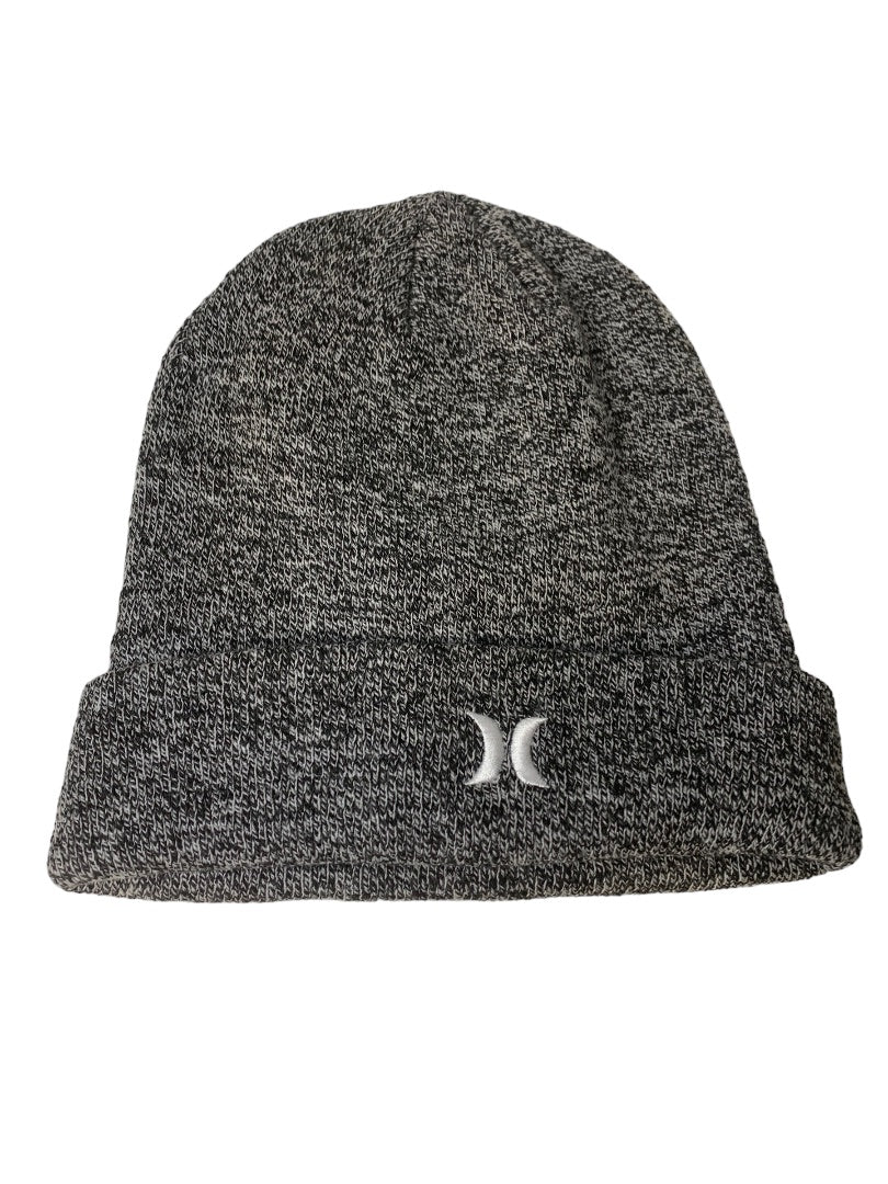 One Size One Size Hurley Adult Marled Knit Beanie Hat Cap Adult Marled Knit Beanie Hat Cap