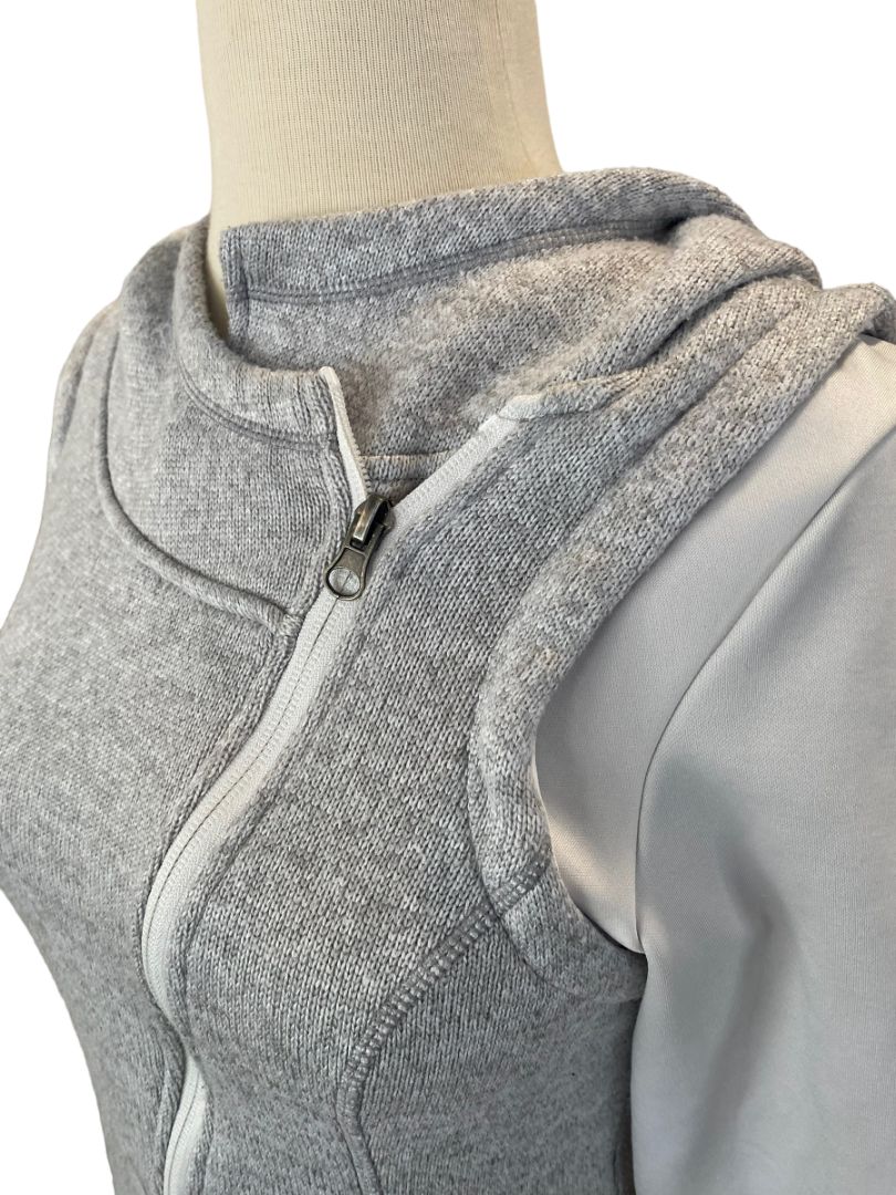 Small Mondetta Angle Zip Hoodie Thumb Holes