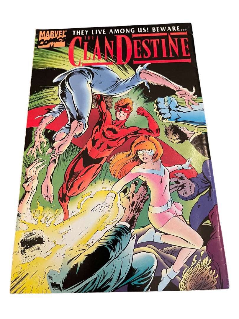 Clandestine #2 Marvel Comics Adam Destine, Modok, Silver Surfer 1994