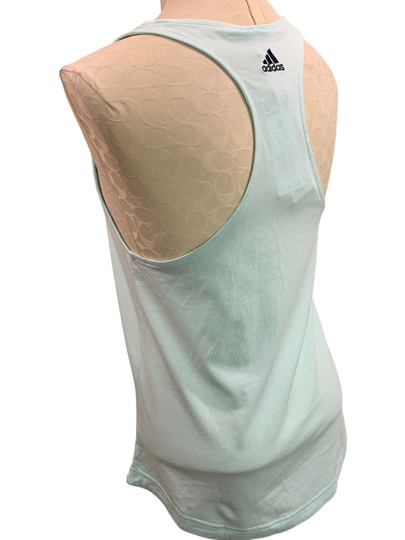 Small Adidas Women's New Ice Mint Tank Top HD1683 Racerback