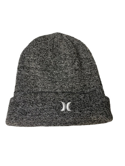 One Size One Size Hurley Adult Marled Knit Beanie Hat Cap Adult Marled Knit Beanie Hat Cap