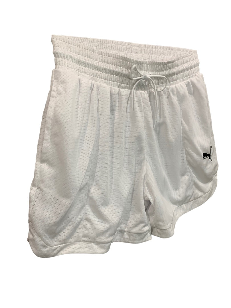 Small Puma Women's New White Foundation Shorts 539945 02 Pull On