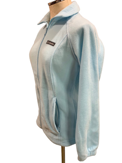 Small Columbia Sawyer Rapids 2.0 Fleece Women's Full Zip Powder Blu Jacket New