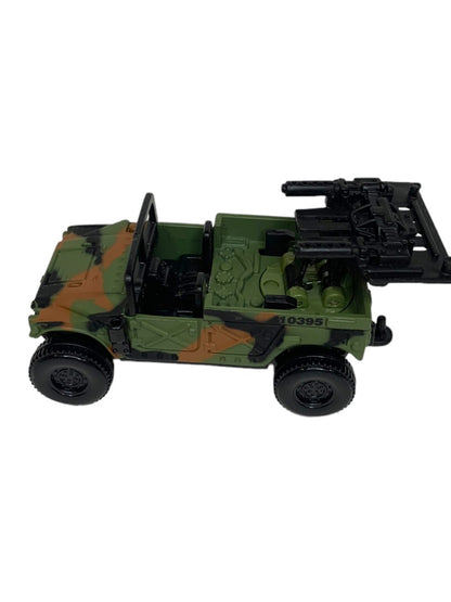 Big Matchbox 3.5" Die Cast Metal Military HUMVEE PopUp Guns 1998