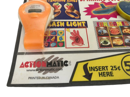 Toyland Actionmatic LTD Printed in Canada Toys Prize Card