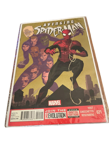 Marvel Avenging Spider-Man #22 & #23 Yost Lopez Rosenberg Checchetto