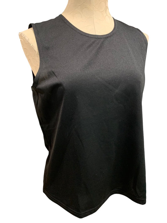 Medium Impression Women's Black New 1990s Vintage Tank Sleeveless Polyester Pullover