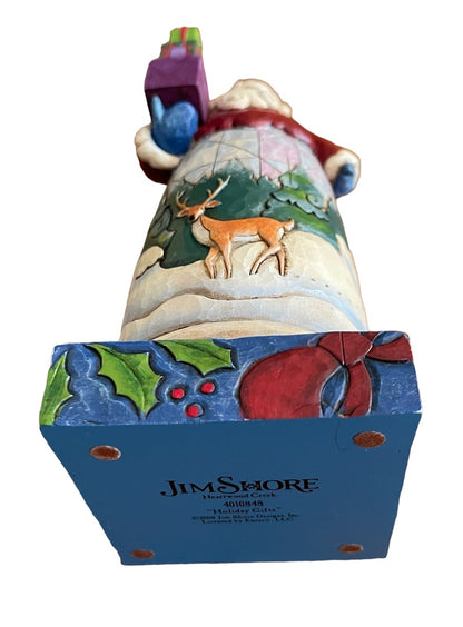 Jim Shore Heartwood Creek "Holiday Gifts" 4010848 Santa Christmas Figurine 2008 No Box