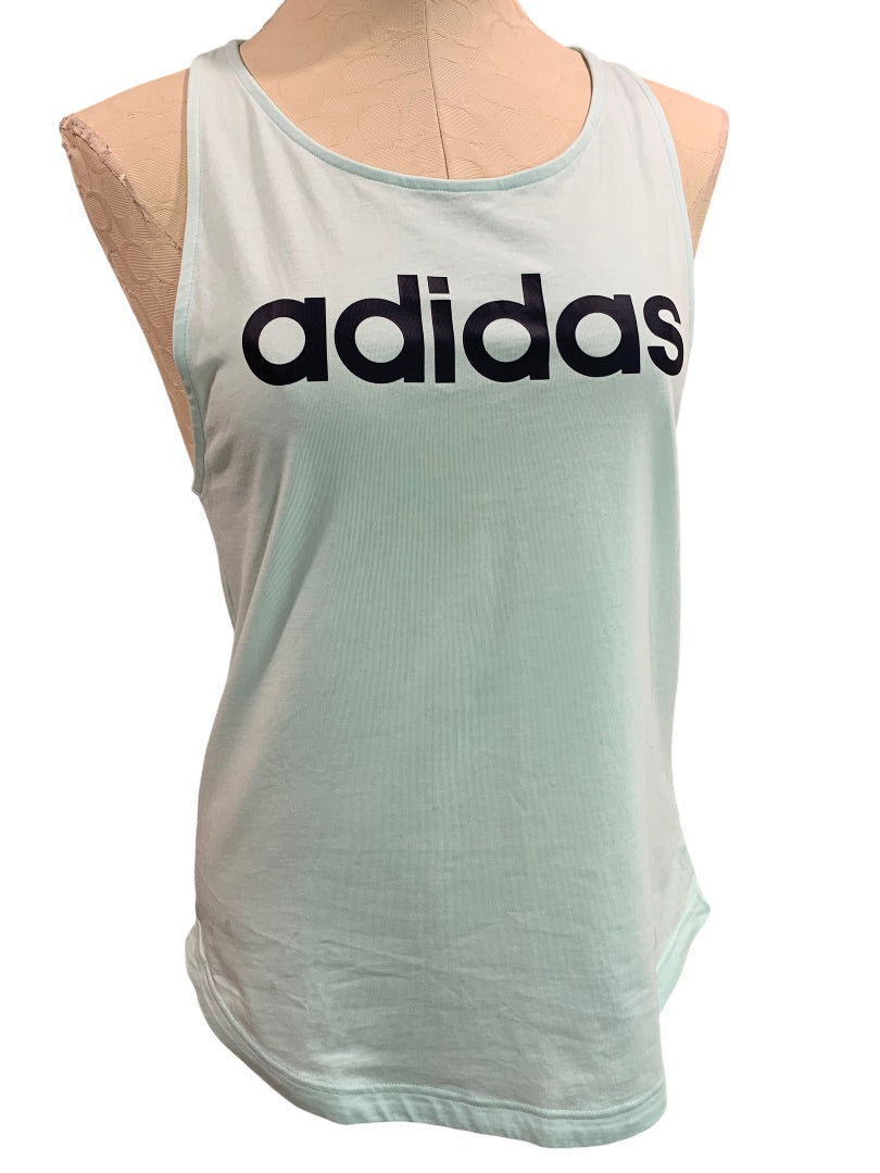 Small Adidas Women's New Ice Mint Tank Top HD1683 Racerback