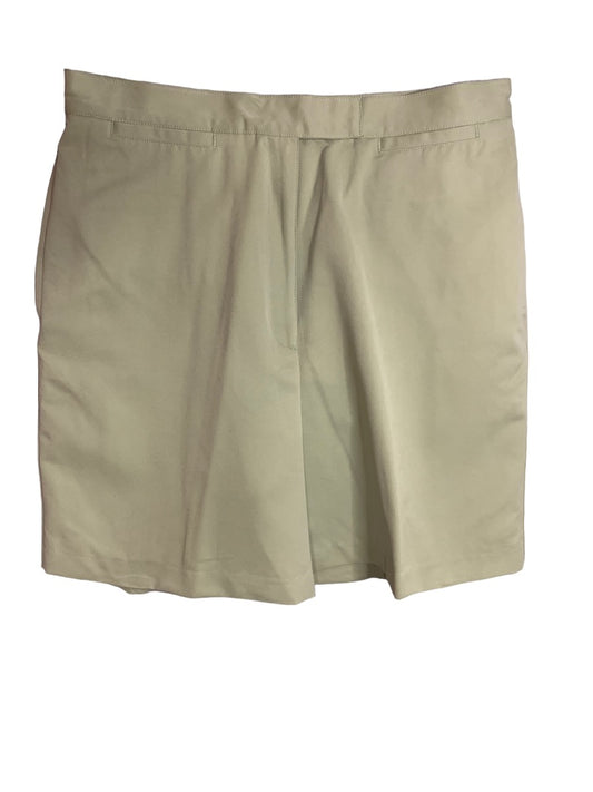 Size 14 Izod Women's English Ivy Wide Leg New Shorts Celery