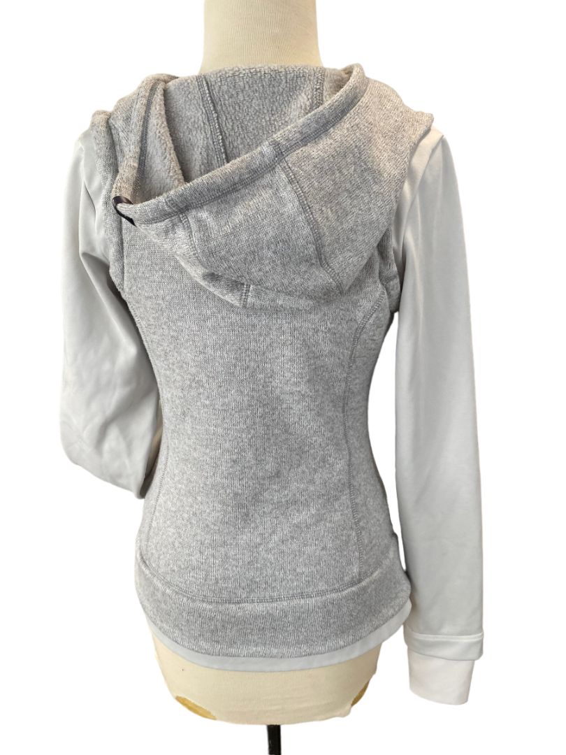 Small Mondetta Angle Zip Hoodie Thumb Holes