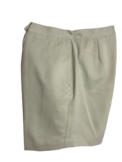 Size 14 Izod Women's English Ivy Wide Leg New Shorts Celery