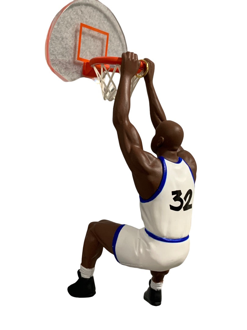 Hallmark Keepsake Ornament Shaquille O'Neal 1995 Hoop Series with Trading Card