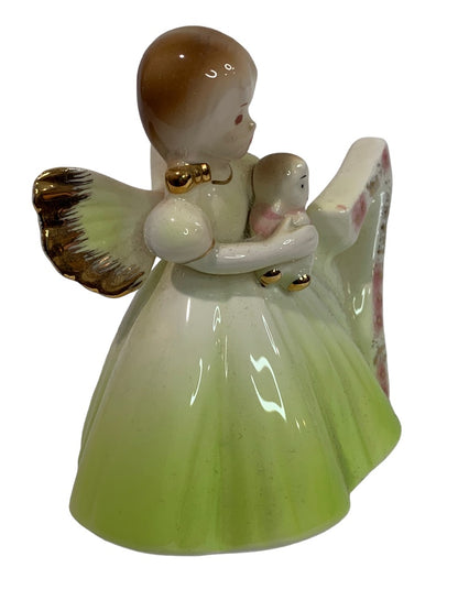 Josef Original "7 Years Old" Porcelain Birthday Angel Girl Figurine 4"h