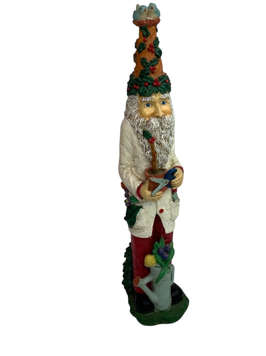 Santa Gardener Santa’s World Christmas Holiday Figure Figurine 12"