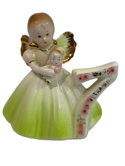 Josef Original "7 Years Old" Porcelain Birthday Angel Girl Figurine 4"h