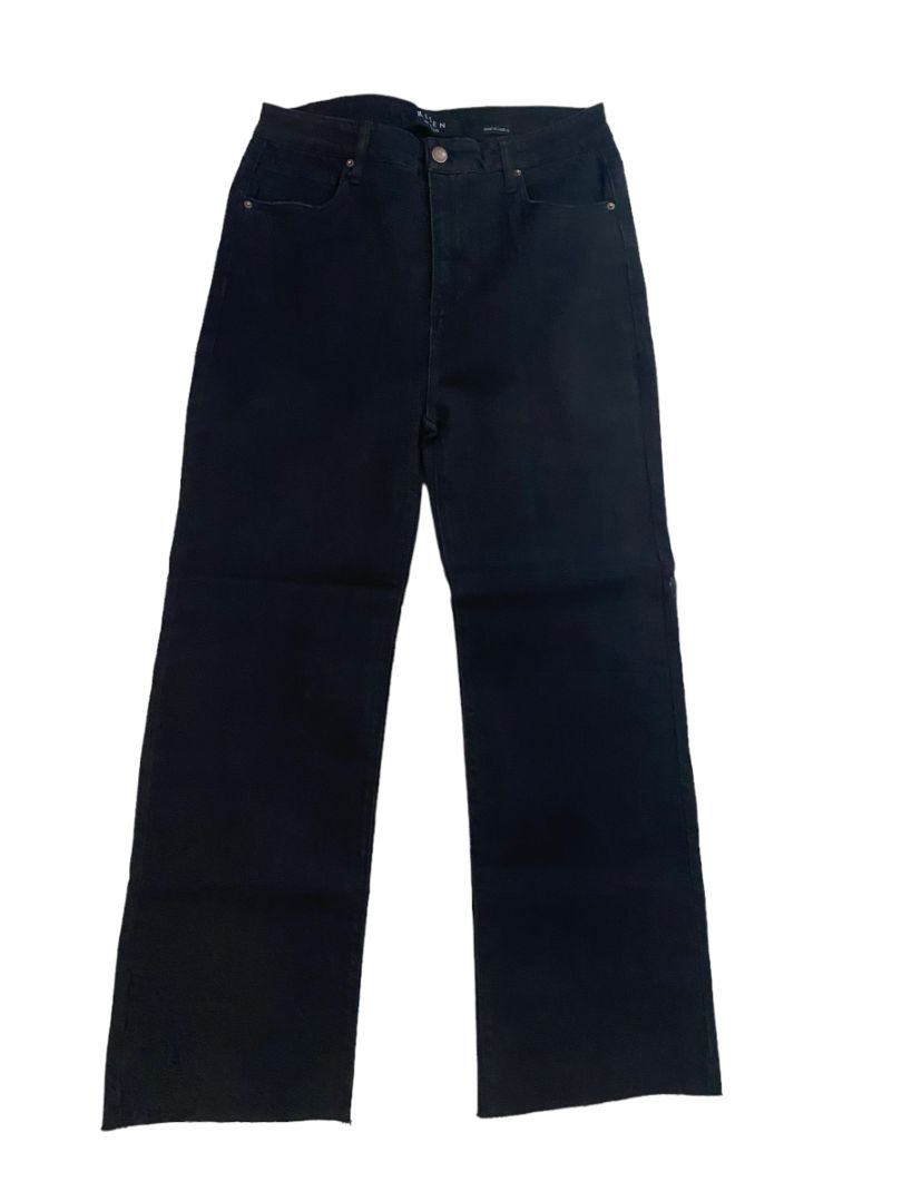 32 (15 Junior) Risen Los Angeles Black Straight Leg Jeans