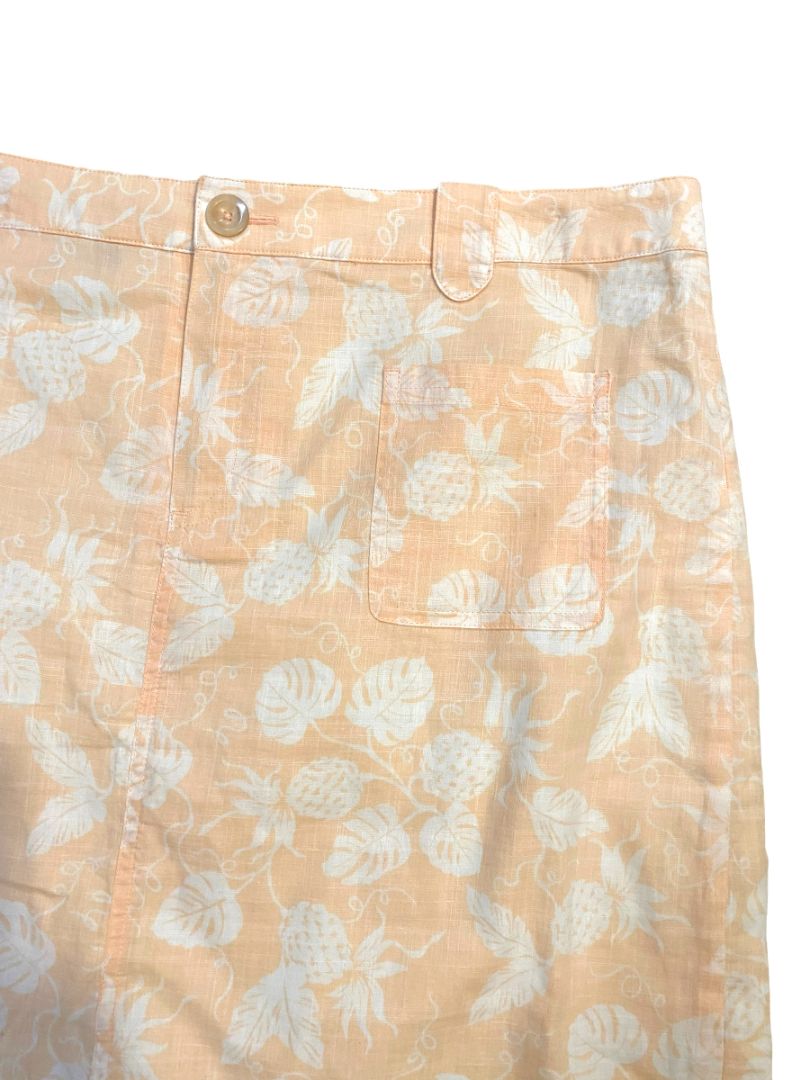 Brooks Brothers Reyn Spooner Hawaiin Skirt Collab Peach Floral