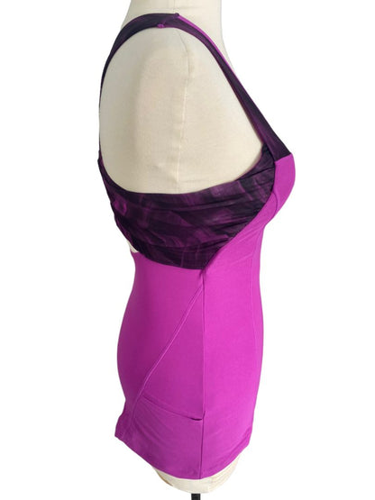 Small MPG Sport Purple Athletic Tank Top