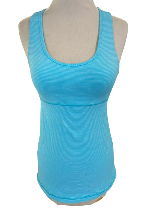 Lululemon Turquoise Workout Tank Top Bra Band No tags