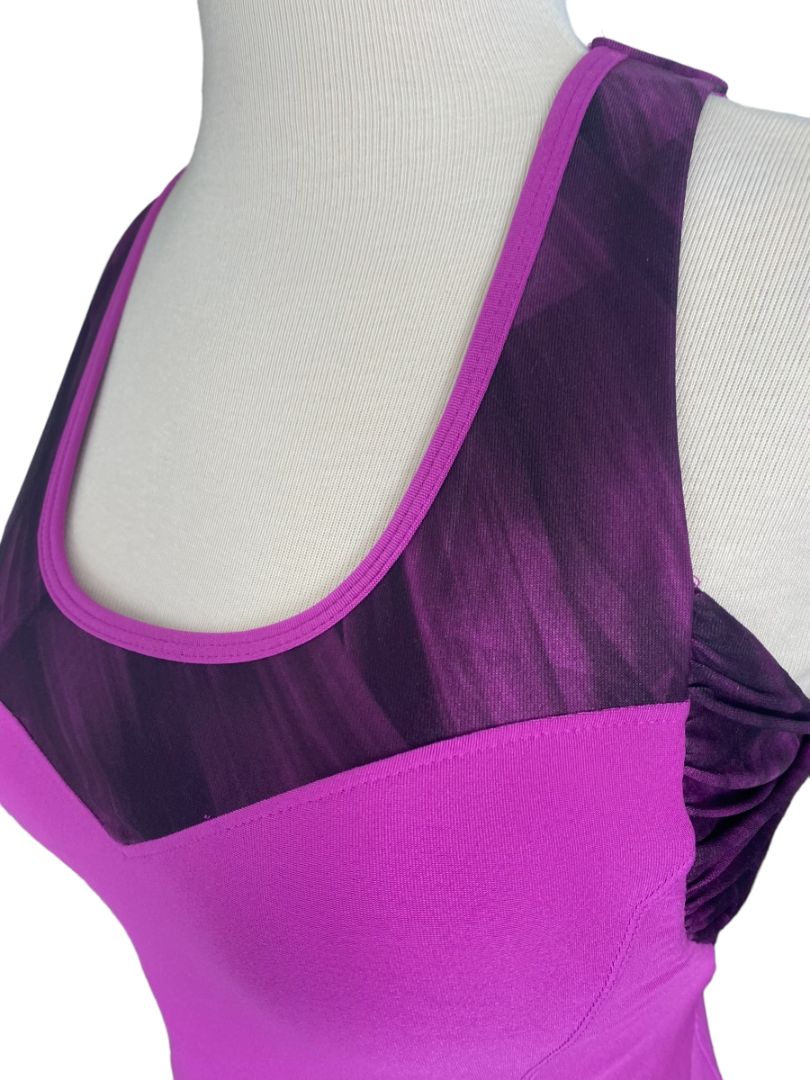 Small MPG Sport Purple Athletic Tank Top