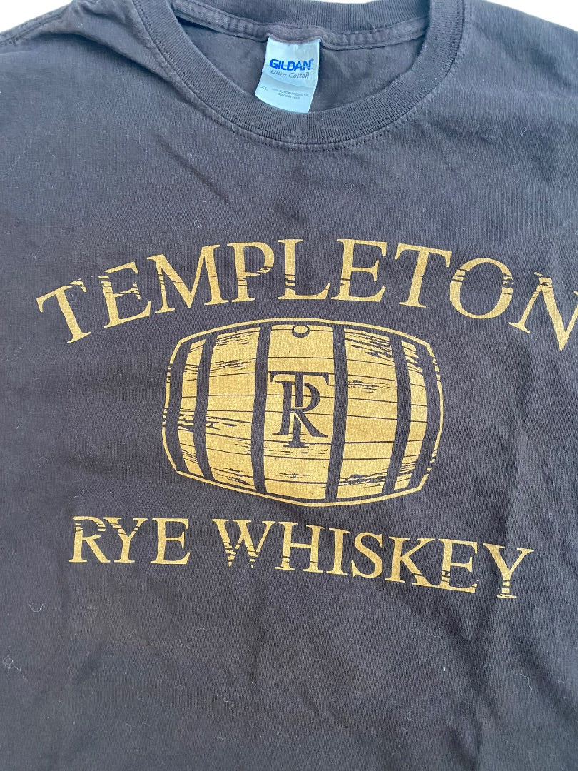 XL Templeton Rye Whiskey Short Sleeve Gildan T-shirt