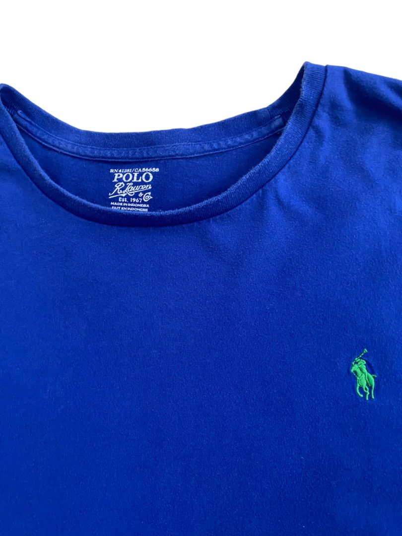 XXL Blue Polo Ralph Lauren Short Sleeve Classic T-shirt