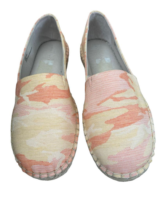 9.5 Sanctuary Havana Camo Peach Pink Espadrilles flats NWOB