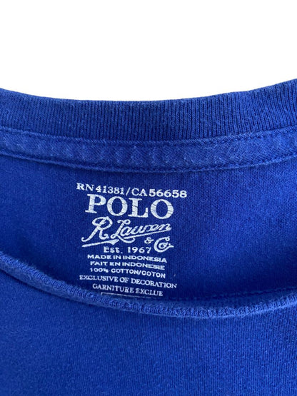 XXL Blue Polo Ralph Lauren Short Sleeve Classic T-shirt