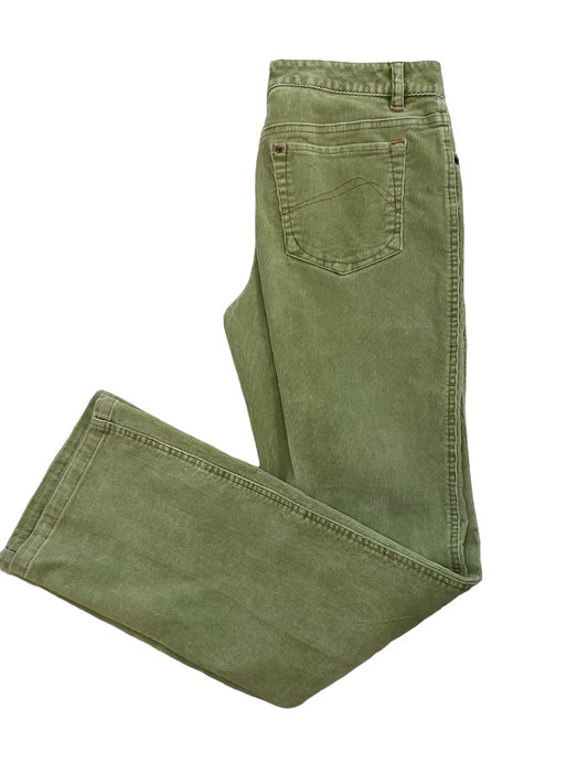 4 Sigrid Olsen Sage Green Corduroy Pants