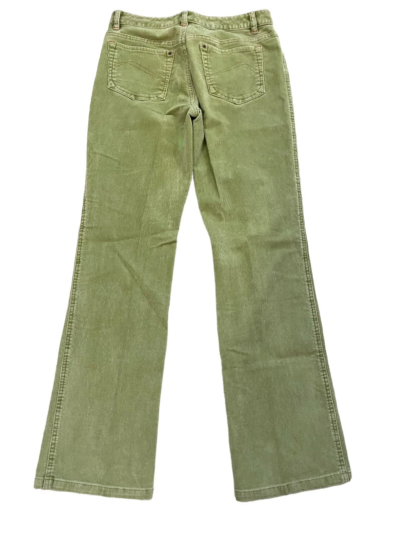 4 Sigrid Olsen Sage Green Corduroy Pants