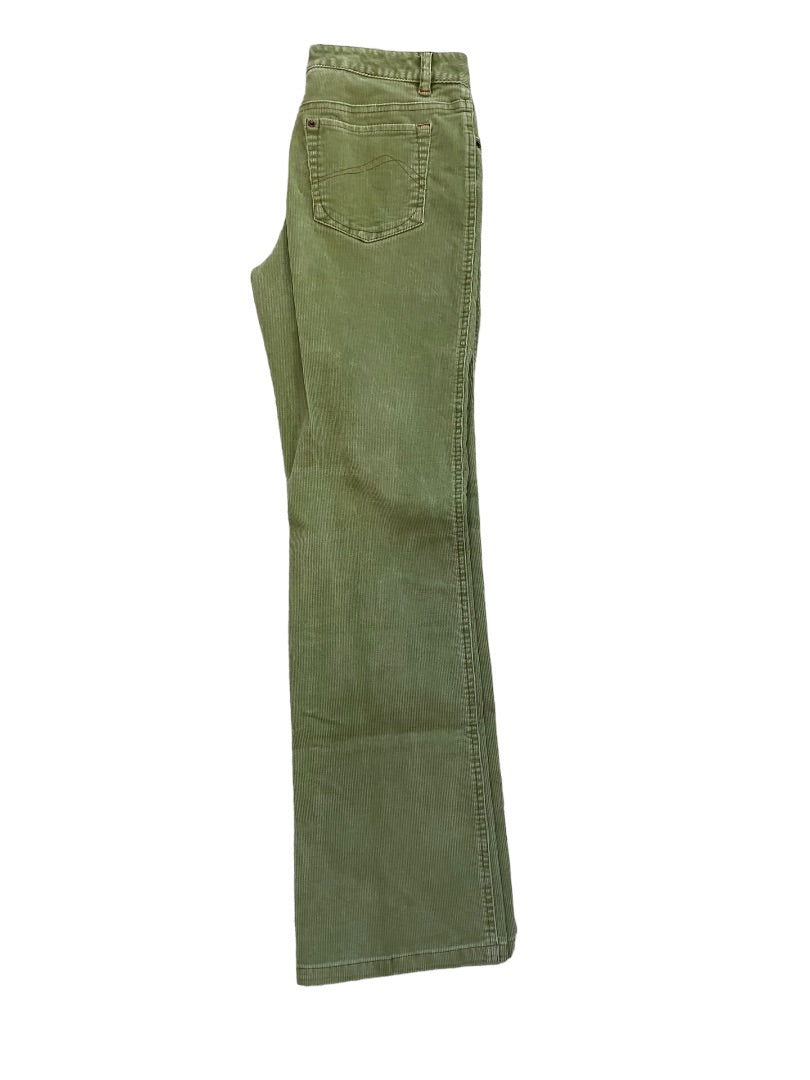 4 Sigrid Olsen Sage Green Corduroy Pants