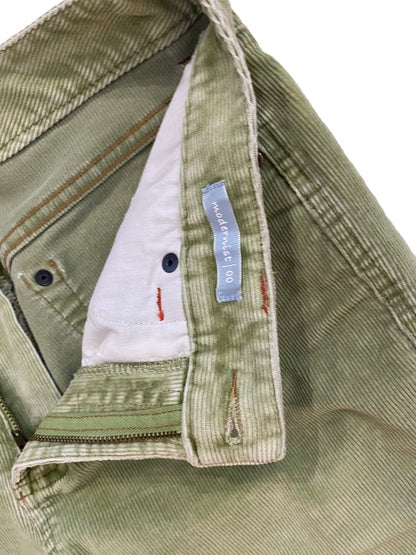 4 Sigrid Olsen Sage Green Corduroy Pants