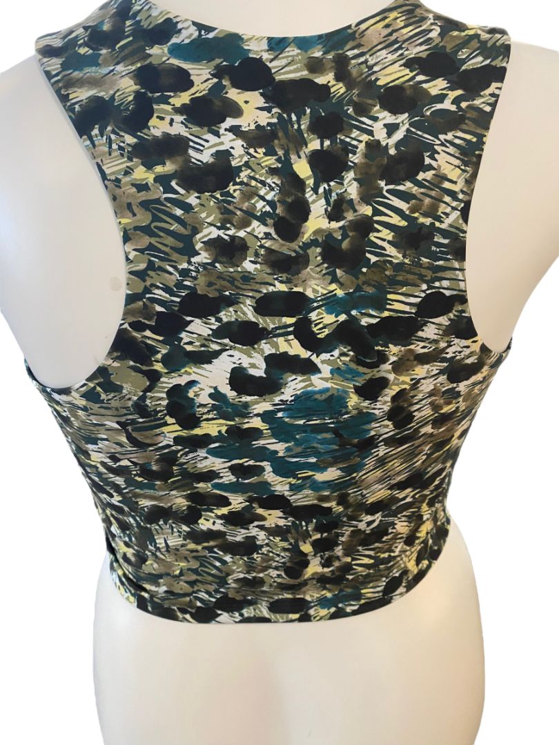 1X Kinesis Animal Print Full Coverage Sports Bra NWT