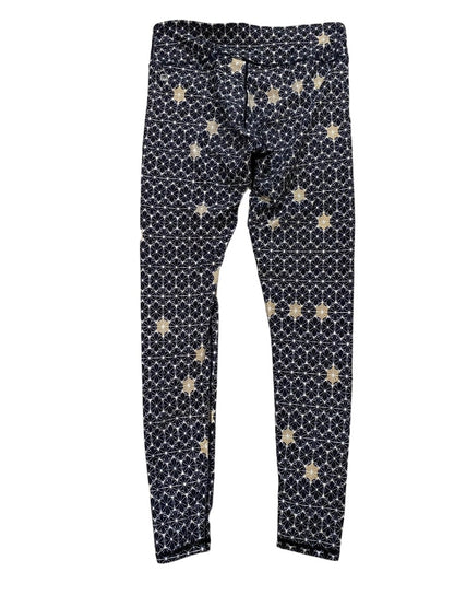 XS Fabletics Blue Star Pattern Leggings