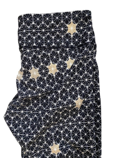 XS Fabletics Blue Star Pattern Leggings