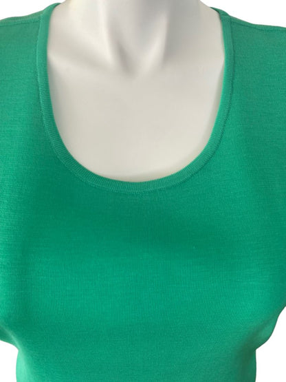 Large Ming Wang Scoop Neck Tank Knit Blouse Top