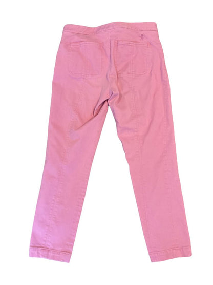 6 Polo Golf Pink Stretch Twill Skinny Crop Jeans Pants