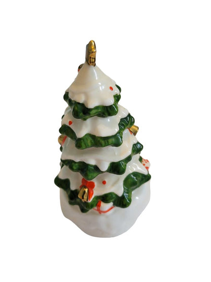 Ceramic Christmas Tree Hand Bell Dinner bell Taiwan