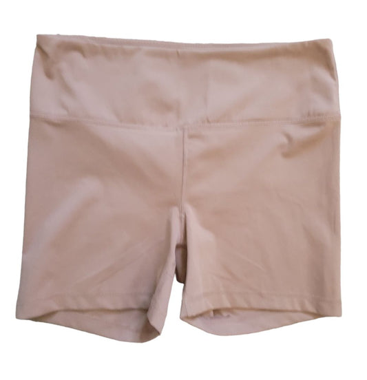 XXL Yogalicious "Lux" Beige Brown Athletic Shorts