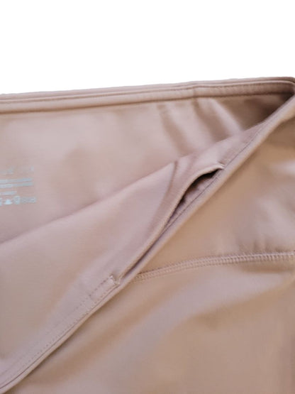 XXL Yogalicious "Lux" Beige Brown Athletic Shorts