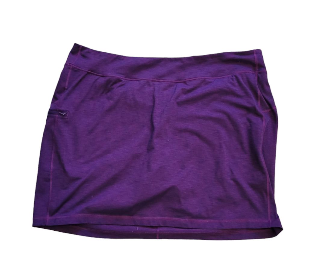 Size 3X Duluth Trading Co Purple Women's Athletic Skort Stretchy