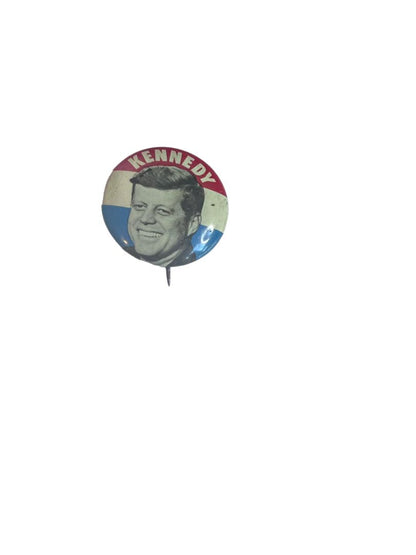 Small Vintage 1960's JFK John F. Kennedy Campaign Political Pin Pinback